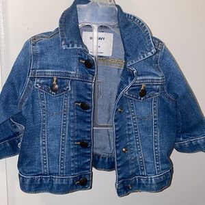Old Navy Blue Denim Jean Jacket 6-12 months
